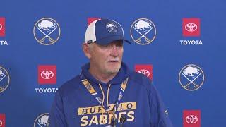 Lindy Ruff talks about the first day of training camp