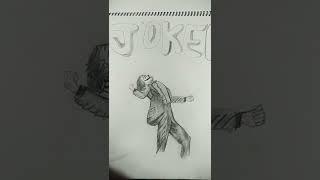 Joker drawing Easy full body#Short