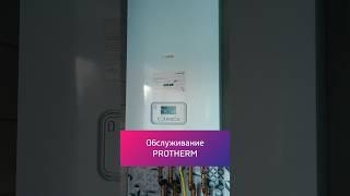 Обслуживание газового котла #Protherm