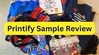 Printify Various Product Sample Review for Ecommerce Sellers