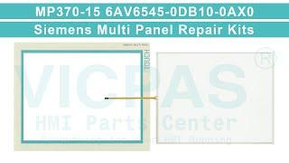 Simatic 6AV6545-0DB10-0AX0 HMI Touch Panel Overlay