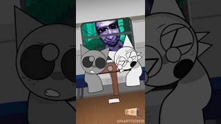 Sprunki  Ao Oni Train Monster Wenda & Gray Animation #sprunki #shorts #animation