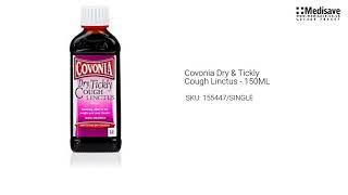 Covonia Dry Tickly Cough Linctus 150ML 155447 SINGLE