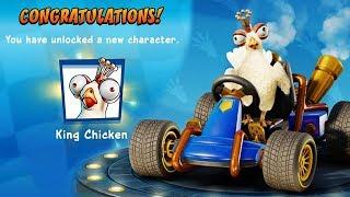 CTR: Nitro-Fueled - Unlock King Chicken | All Eggs + Gameplay