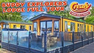 Buddy Explorer Hot Tub Lodge Complete Tour at Crealy Theme Park (July 2024) [4K]