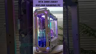 RTX 3090 2WAY NVLINK | SUPER COOLED GAMING PC #SHORTS