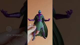 Posing with Marvel Legends MCU Kang