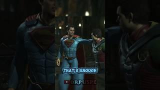 Robin Chose Superman Over Batman | Injustice2 #injustice2 #shorts