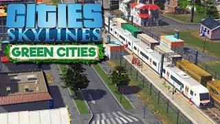 Cities Skylines | Первая электричка и запуск трамвая #11