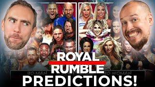 WWE Royal Rumble 2021 Predictions with Mr. Davis, Luke Owen, and Others! | WrestleTalk Podcast