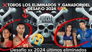  ELIMINADOS SEMIFINAL ULTIMA ETAPA  2024  DESAFIO XX AÑOS 2024 CAPITULO FINAL 