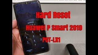 Hard reset Huawei P Smart 2019 POT-LX1. Unlock pin,pattern,password lock.