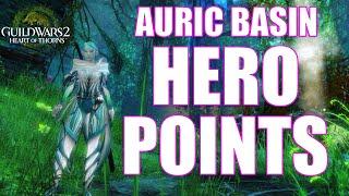 GW2 - Auric Basin Hero Points Guide - Guild Wars 2 Heart of Thorns