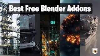 Free Blender Addons that even the PROs USE!