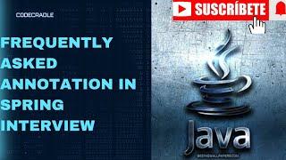 Frequently Asked annotation In Spring Interview|Java| Spring Boot| Microservices|interview questions