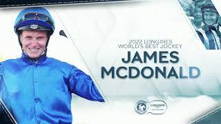 James McDonald - 2022 Longines World's Best Jockey