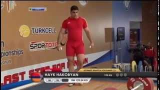 Hayk Hakobyan 2012 European Championships Men +105 Kg