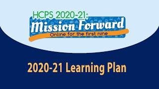 HCPS 2020-21 Learning Plan: An Introduction