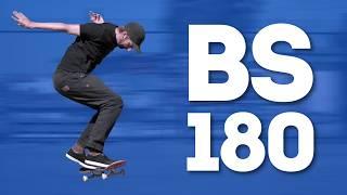 How to BACKSIDE 180 the easiest way tutorial for beginners!