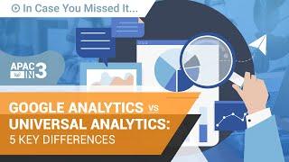 Google Analytics 4 vs Universal Analytics: A Visual Comparison - #Shorts