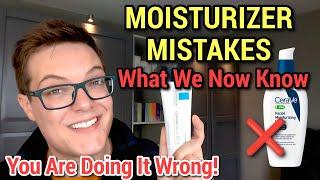 MAJOR MOISTURIZER MISTAKES - Stop Doing This In Your Skincare Routine