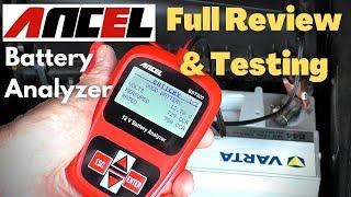 ANCEL BST200. Affordable battery tester.