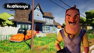 Привет Сосед!!!СТЕПАНЫЧ  вышел на прогулку чтобы поставить новый забор Hello Neighbor