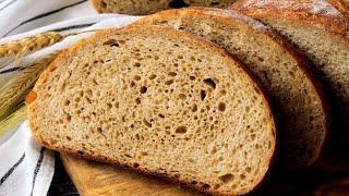 АРОМАТНЫЙ ЦЕЛЬНОЗЕРНОВОЙХЛЕБ НА ПШЕНИЧНОЙ ЗАКВАСКЕ!FRAGRANT WHOLEGRAIN BREAD WITH WHEAT SOURDOUGH!