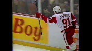 Sergei Fedorov Hat Trick Compilation