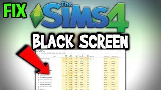 Sims 4 – How to Fix Black Screen & Stuck on Loading Screen