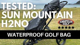 Review: Sun Mountain H2NO Waterproof Golf Bag a must for Scotland golf travel