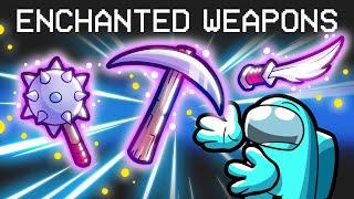 I Added Enchanted Items to Among Us