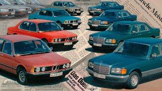 Mercedes-Benz W126 vs. BMW, Bentley, Audi, Lexus: 80s and 90s Showdown!