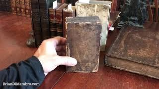 Pennsylvania Dutch Hymnal 1774 Pre-Revolutionary War Book | Brian DiMambro Virtual Book Tour