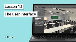1.1 How does the DIALux evo user interface work?