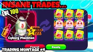 SpongeBob TD Trading Montage #4 (WE GOT THE RAREST UNIT?)