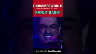 Ranjit Barot: DRUM SOLO with John McLaughlin #ranjitbarot #drummerworld