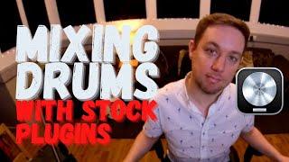 Mixing Drums Using Logic Stock Plugins - Part 1 (intermediate)