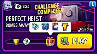 bombs away rainbow perfect heist solo challenge match masters today gameplay.