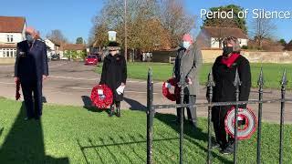 Haddenham Remembrance, November 2020