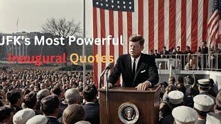 "JFK's Most Powerful Inaugural Quotes: Why These Words Would Make Him Unelectable Today"