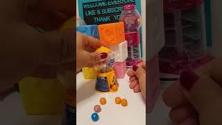SATISFYING TWO GUMBALLS #asmr #satisfying #sounds #viralshorts #trendingshorts #colorful #yummy