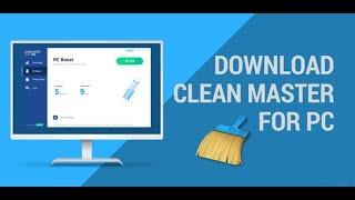 How to use clean master in pc/Laptop