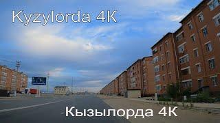 Kyzylorda 4K - Driving outskirts - Kazakhstan - Middle Asia - Syrdarya river - Desert Kyzylkum