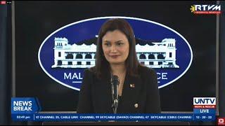 PRESSCON: Daphne Oseña-Paez, new spokesperson of President Ferdinand Marcos Jr. | December 20, 2022
