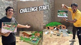 Making New Mud House  Mamu Or Waleed Ka Challenge Start 