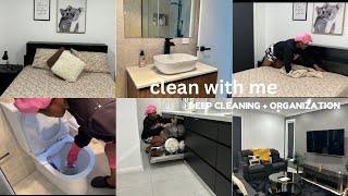 DEEP CLEAN MY APARTMENT WITH ME || RESET ROUTINE,CLEANING MOTIVATION +ORGANIZATION