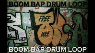 FREE BOOM BAP DRUM LOOP 15 - CHILLED BOOM BAP STYLE -89 BPM freedownload