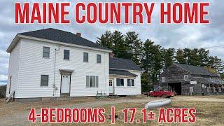 Sold 4-Bedroom Country Home | Maine Real Estate