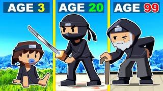 Surviving 99 Years As A NINJA In GTA 5!